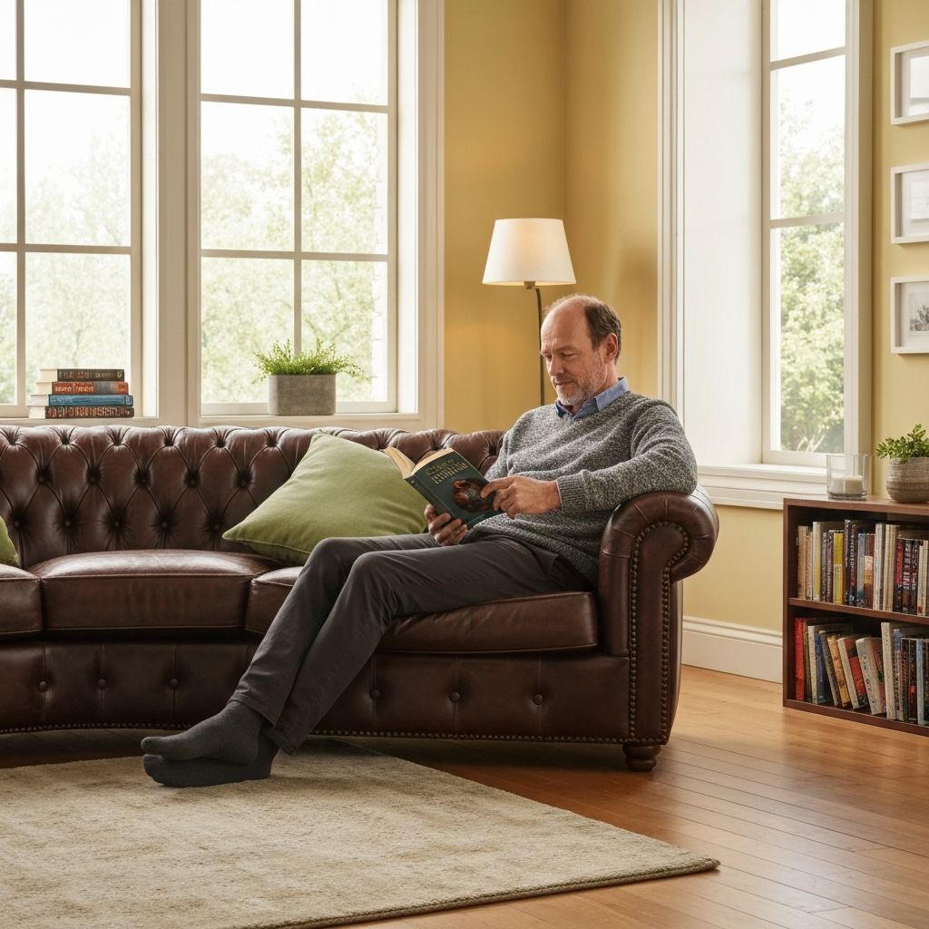 Entspannte Freizeitszene